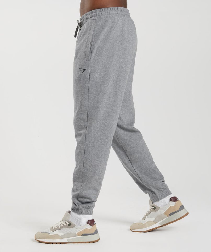 Men's Gymshark Essential Oversized Jogger Grey | CA A8703N